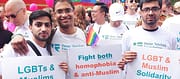 LGBT & straight Muslims march at Pride London