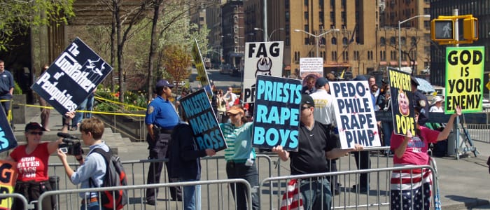 Westboro Baptist Church in New York by David Shankbone